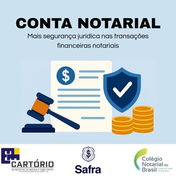 Novo Serviço: Conta Notarial